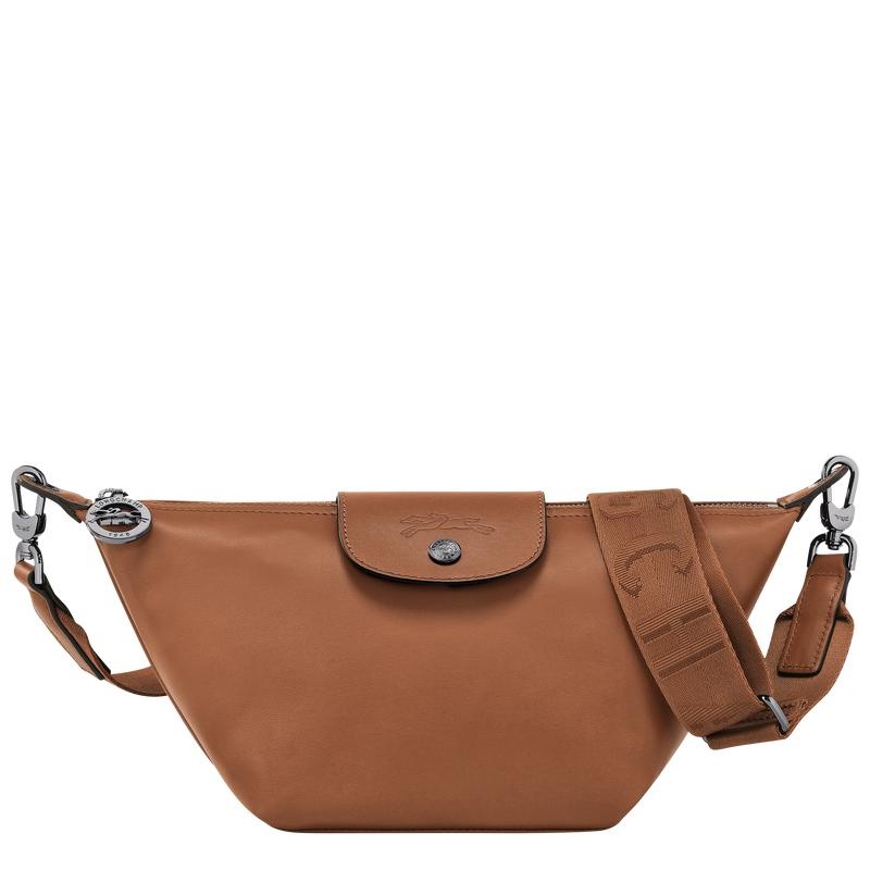 Sac Bandoulière Longchamp Le Pliage Xtra XS Femme Marron | 7480-KVJNT