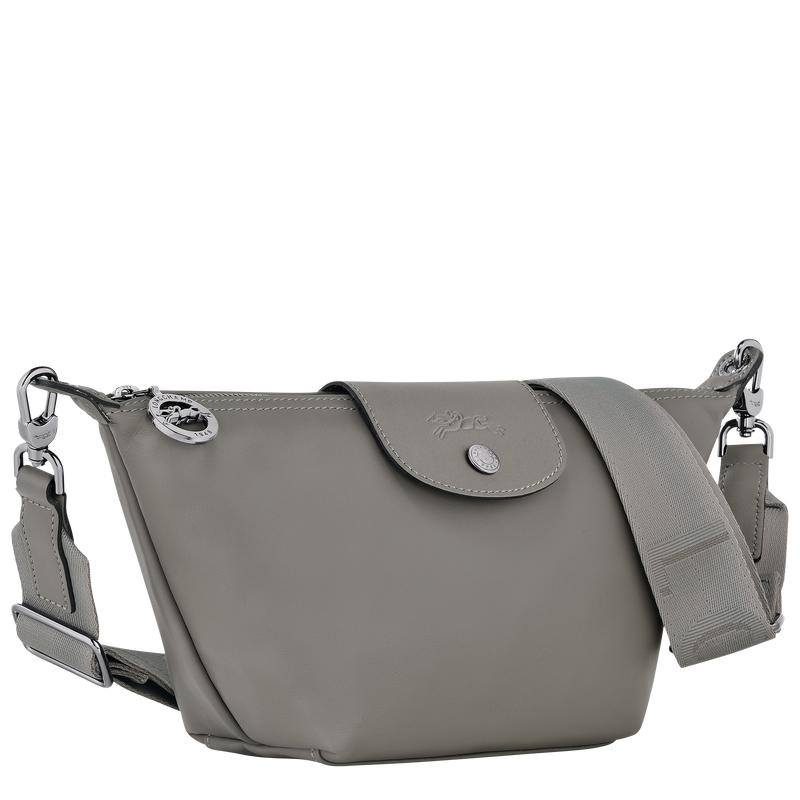 Sac Bandoulière Longchamp Le Pliage Xtra XS Femme Grise | 4385-TDFPB