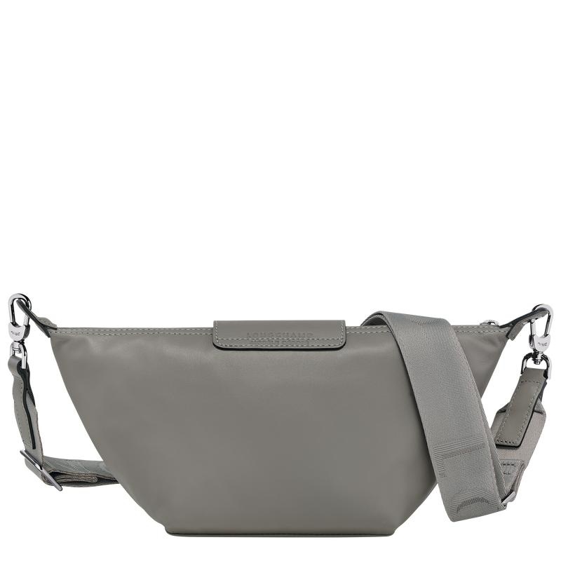 Sac Bandoulière Longchamp Le Pliage Xtra XS Femme Grise | 4385-TDFPB