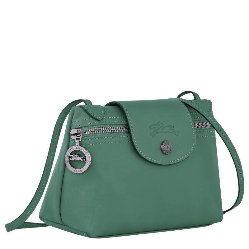 Sac Bandoulière Longchamp Le Pliage Xtra XS Femme Vert | 7649-JAPUL