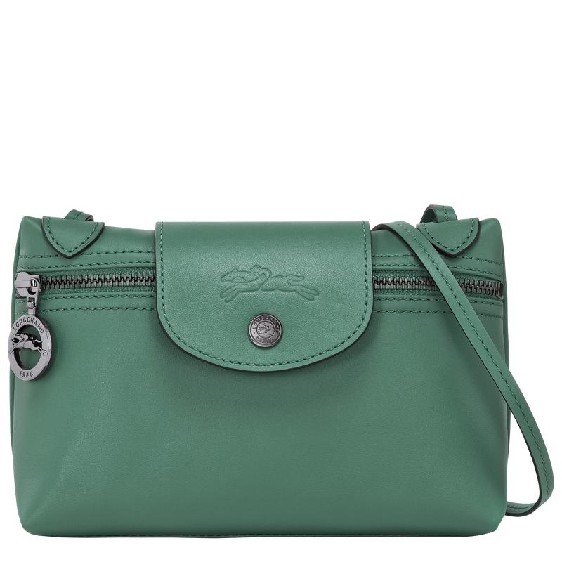 Sac Bandoulière Longchamp Le Pliage Xtra XS Femme Vert | 7649-JAPUL