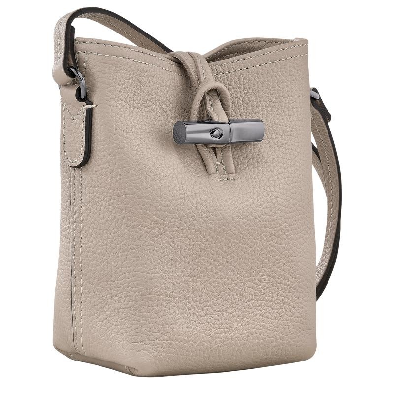 Sac Bandoulière Longchamp Roseau Essential XS Femme Grise | 0481-NYAVT