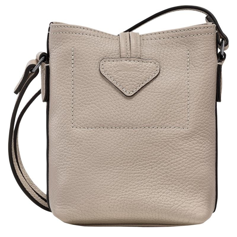 Sac Bandoulière Longchamp Roseau Essential XS Femme Grise | 0481-NYAVT