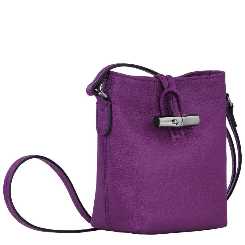 Sac Bandoulière Longchamp Roseau XS Femme Violette | 0432-OYCTJ