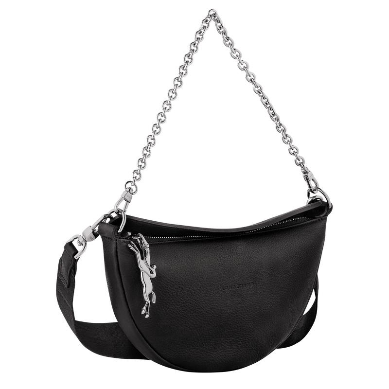 Sac Bandoulière Longchamp Smile S Femme Noir | 5087-GIXQR