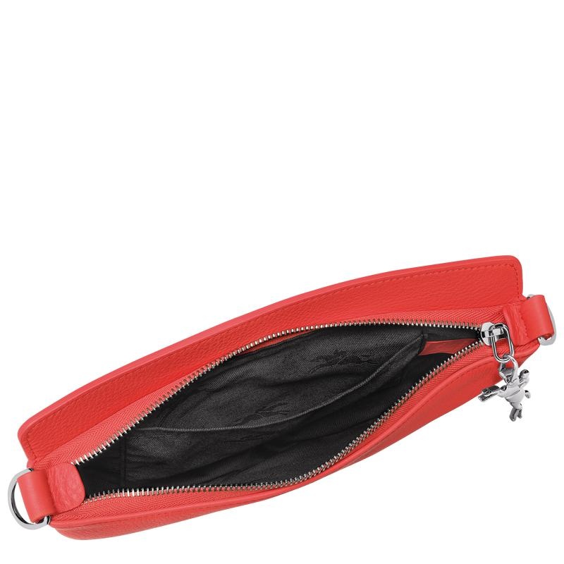 Sac Bandoulière Longchamp Smile S Femme Rouge | 8930-JTVWK