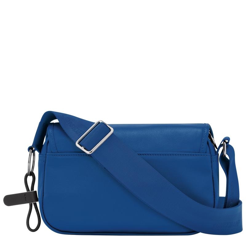 Sac Bandoulière Longchamp Très Paris S Femme Bleu | 4720-TUKFJ