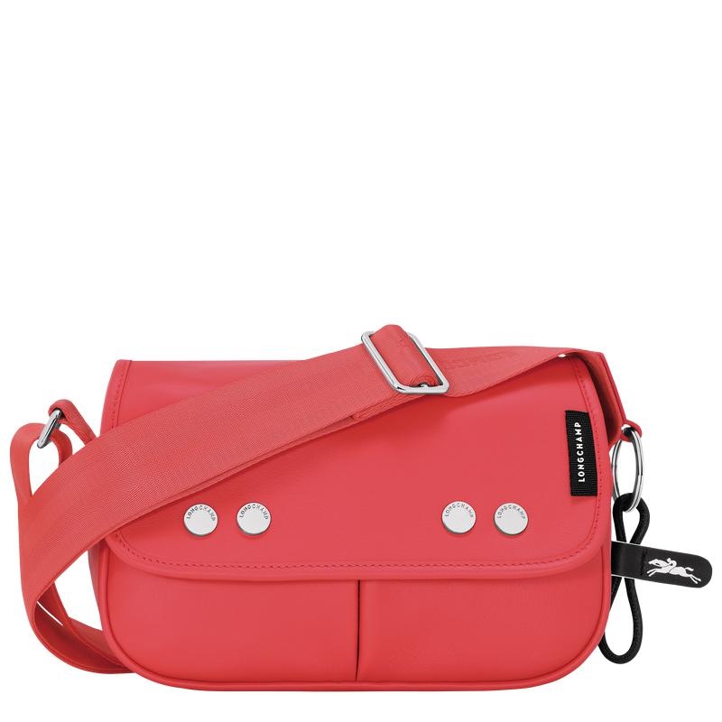 Sac Bandoulière Longchamp Très Paris S Femme Rouge | 0879-JHKMP