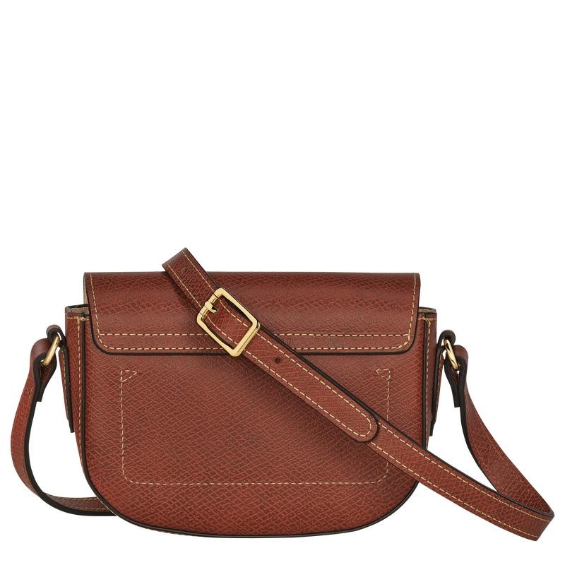 Sac Bandoulière Longchamp Épure XS Femme Marron | 6239-HFWQV