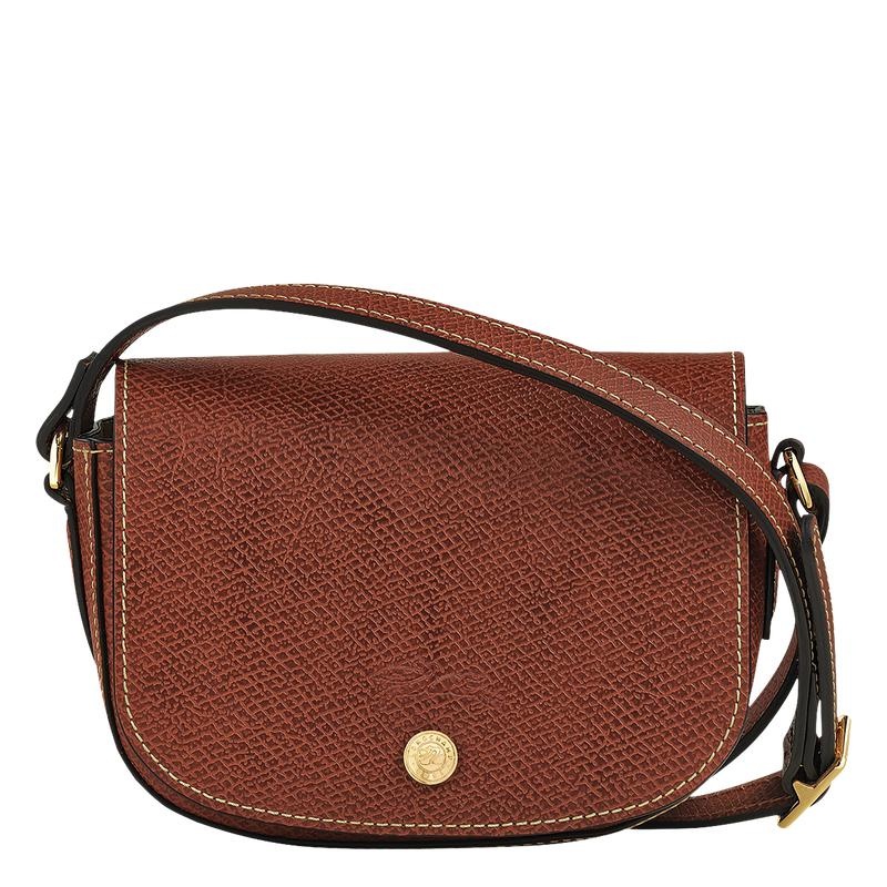 Sac Bandoulière Longchamp Épure XS Femme Marron | 6239-HFWQV