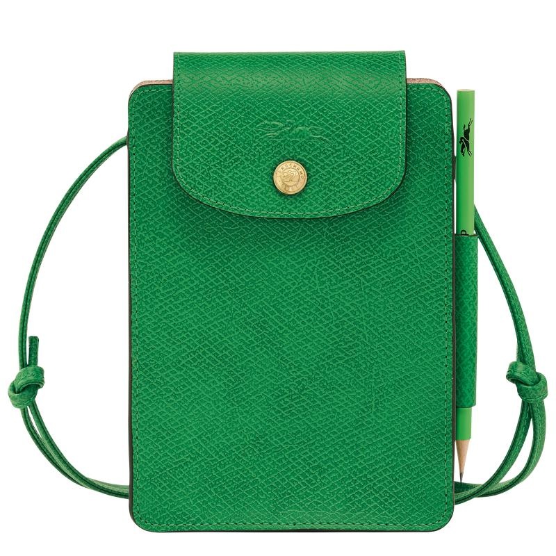 Sac Bandoulière Longchamp Épure XS Femme Vert | 1243-OYKIS