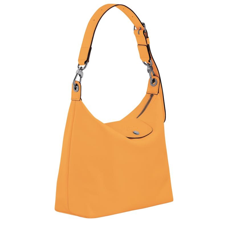 Sac Hobo Longchamp Le Pliage Xtra M Femme Abricot Orange | 9342-EDWYV