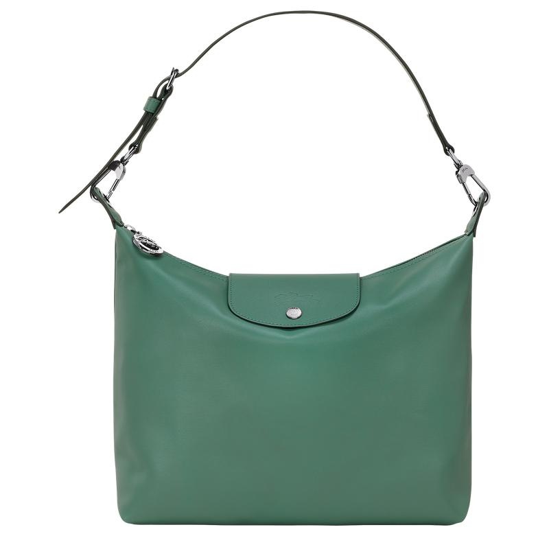 Sac Hobo Longchamp Le Pliage Xtra M Femme Vert | 4120-XZMUB