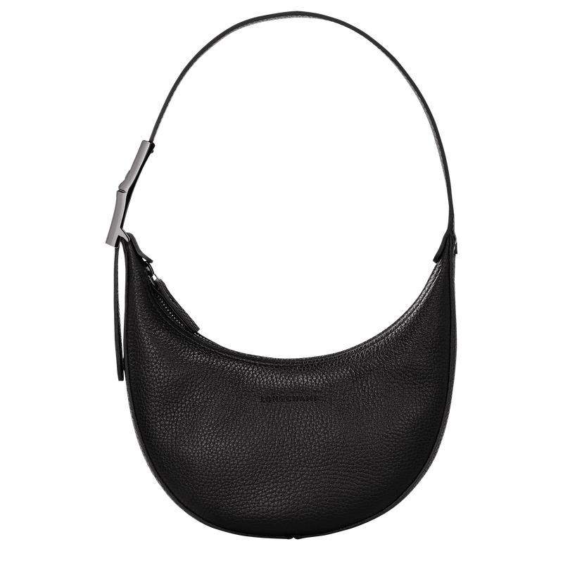 Sac Hobo Longchamp Roseau Essential S Femme Noir | 9386-LHJFR