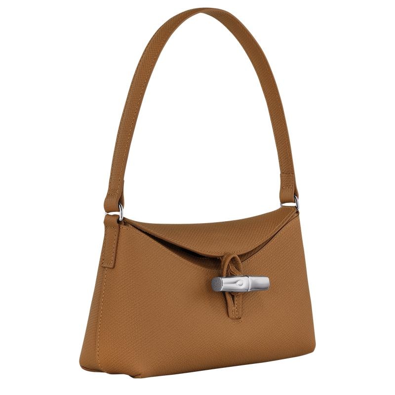 Sac Hobo Longchamp Roseau S Femme Marron | 8659-UMTXY