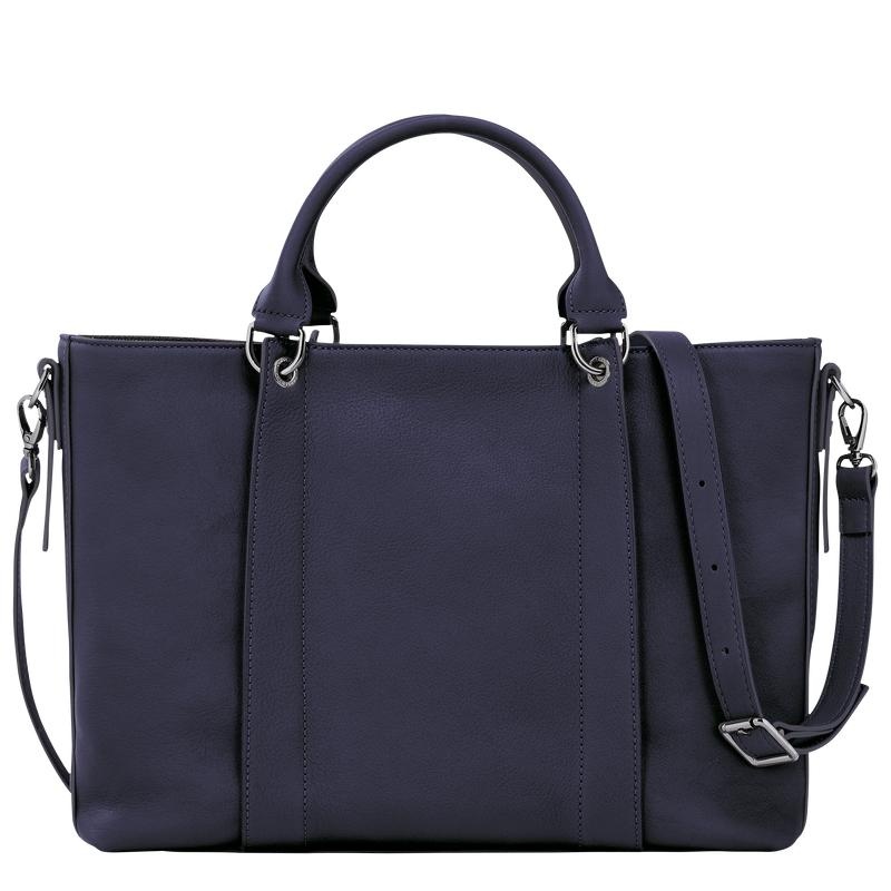 Sac a Main Longchamp 3D L Femme Violette | 6501-HDKGL