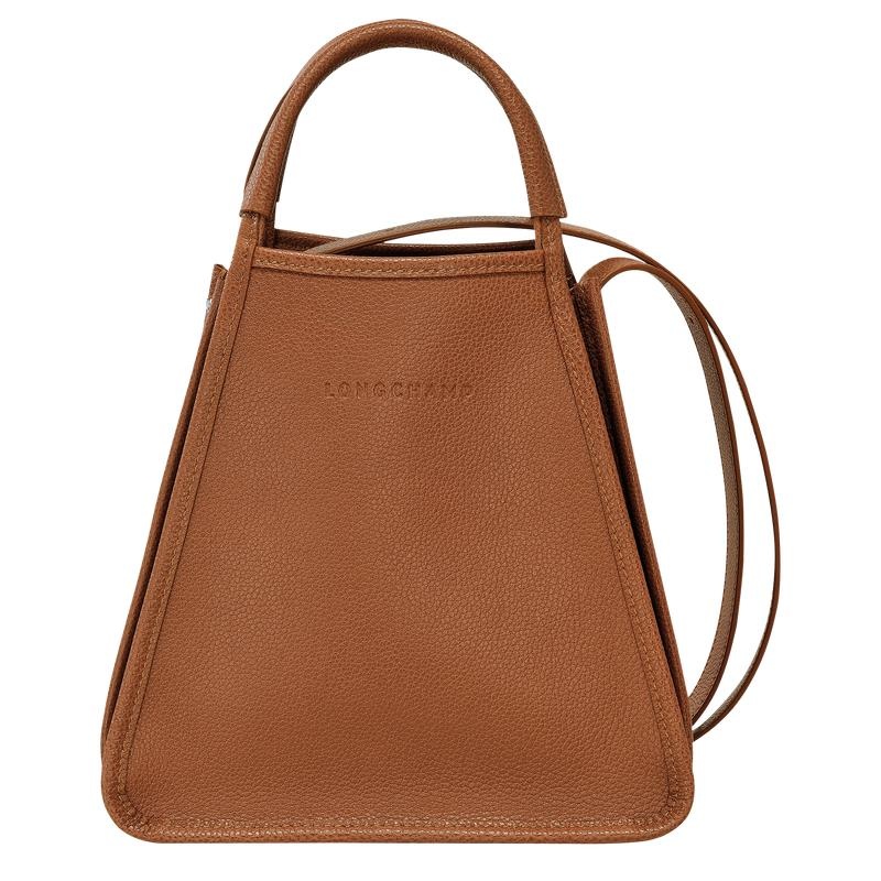 Sac a Main Longchamp Le Foulonné S Femme Marron | 7436-DXAJK