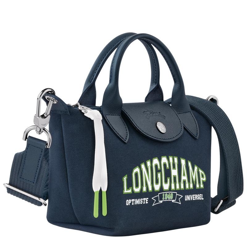 Sac a Main Longchamp Le Pliage Collection XS Femme Bleu Marine | 4128-WFYHG