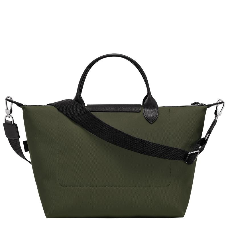 Sac a Main Longchamp Le Pliage Energy L Femme Kaki | 3842-WZLTE