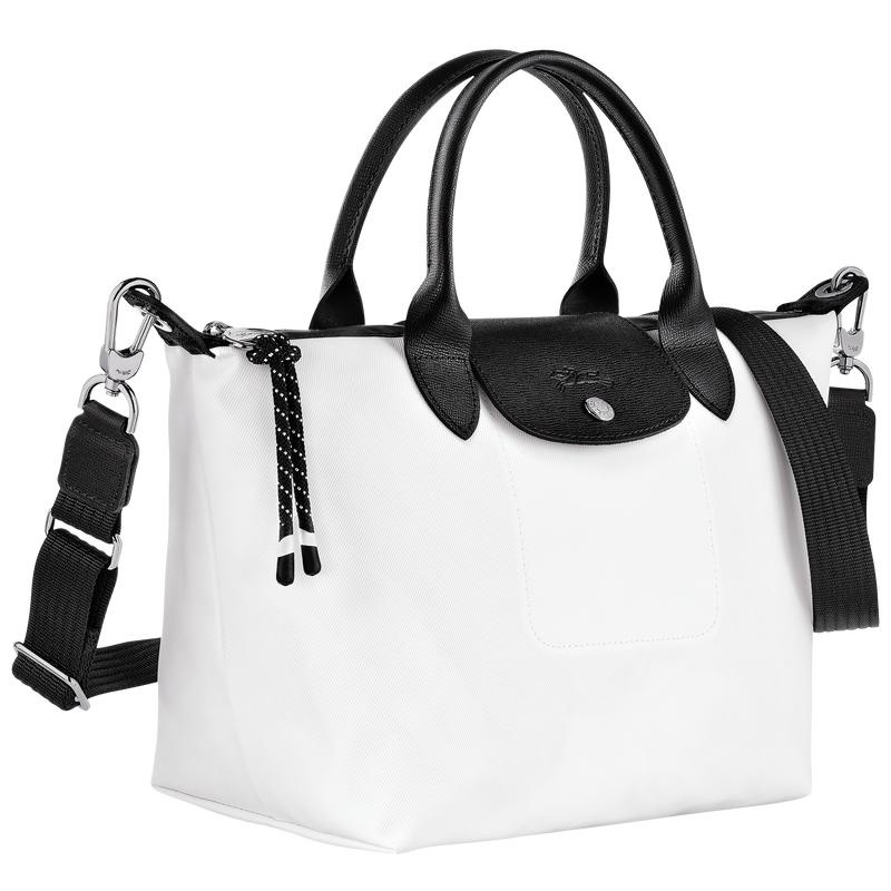 Sac a Main Longchamp Le Pliage Energy S Femme Blanche | 5201-WOYLS