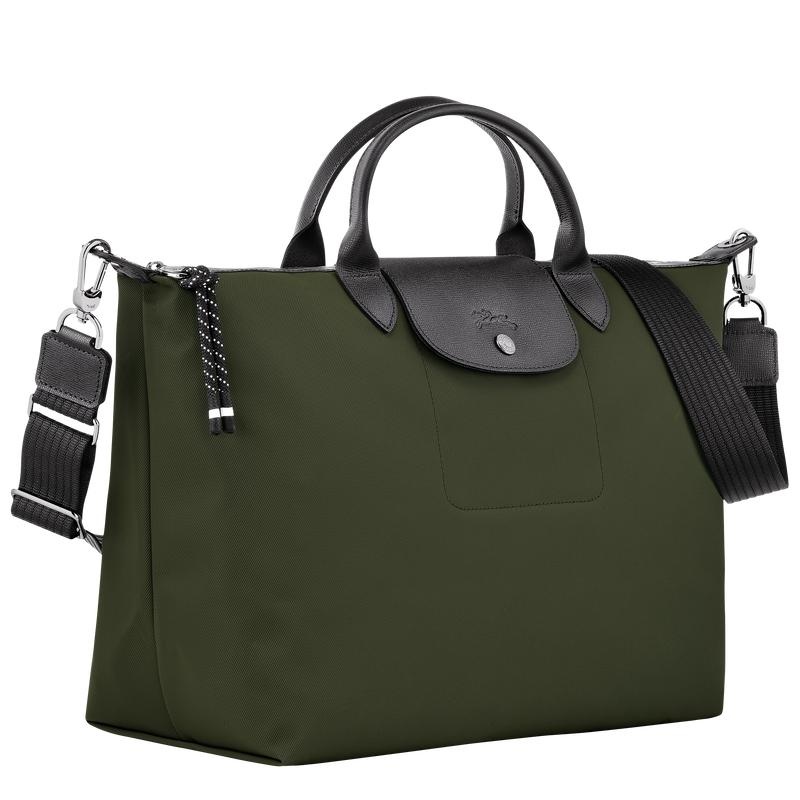 Sac a Main Longchamp Le Pliage Energy XL Femme Kaki | 1842-UBNDE