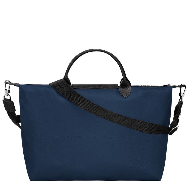 Sac a Main Longchamp Le Pliage Energy XL Homme Bleu Marine | 5140-SXUJQ