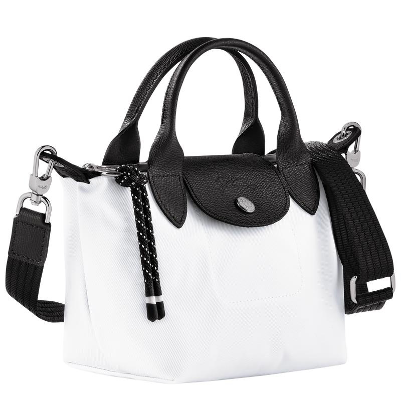 Sac a Main Longchamp Le Pliage Energy XS Homme Blanche | 6435-FTVLW