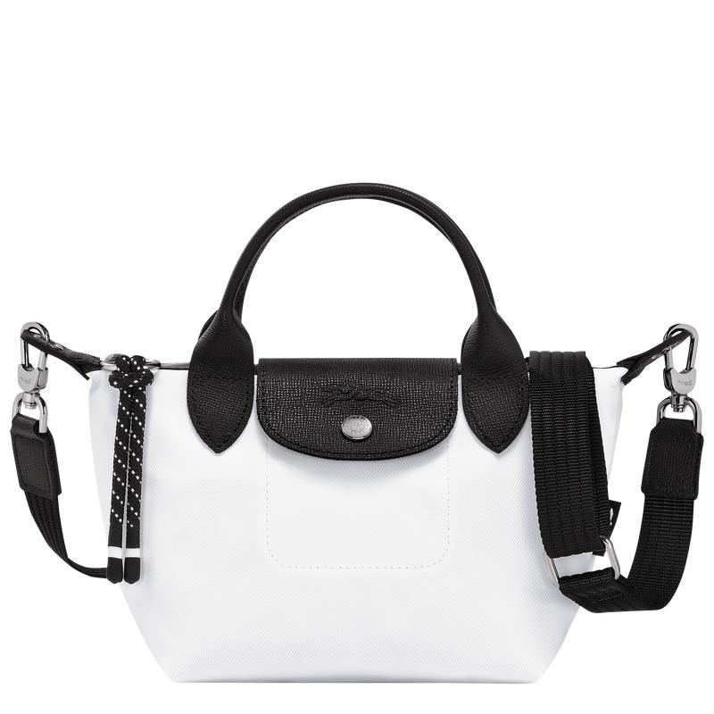 Sac a Main Longchamp Le Pliage Energy XS Homme Blanche | 6435-FTVLW