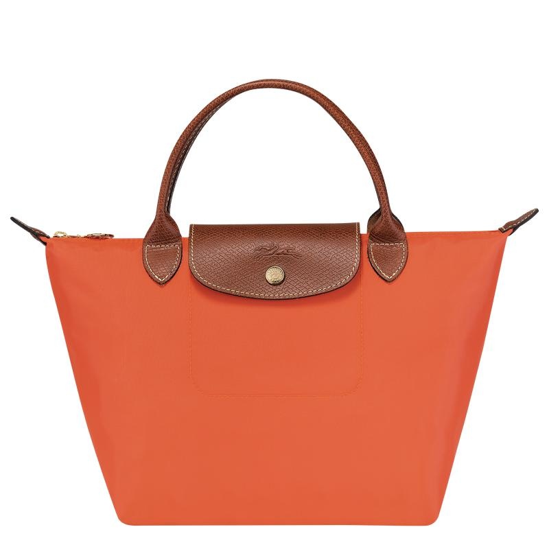 Sac a Main Longchamp Le Pliage Original S Femme Orange | 3712-FCQDT