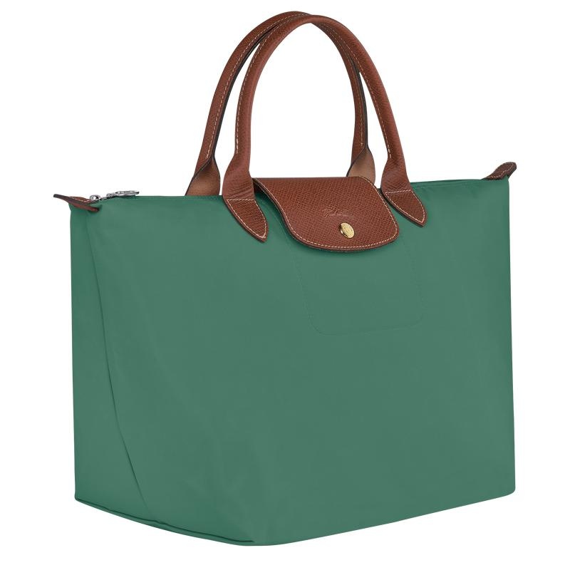 Sac a Main Longchamp Le Pliage Original M Femme Vert | 8240-BYLOC