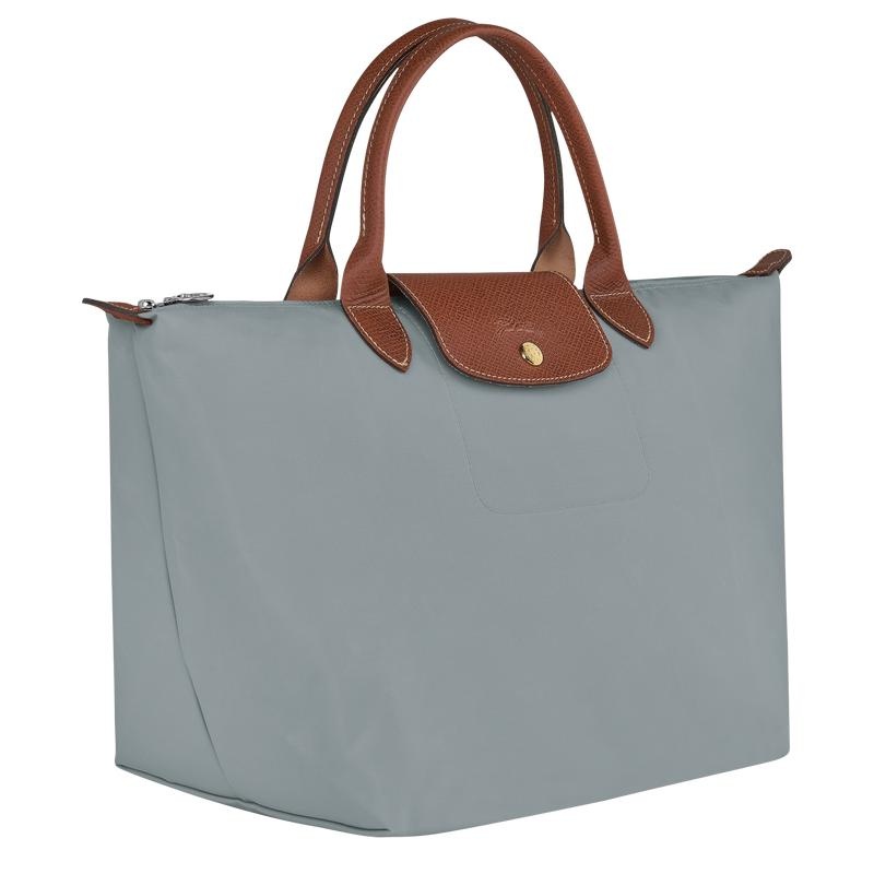 Sac a Main Longchamp Le Pliage Original M Femme Grise | 3215-FLHOD