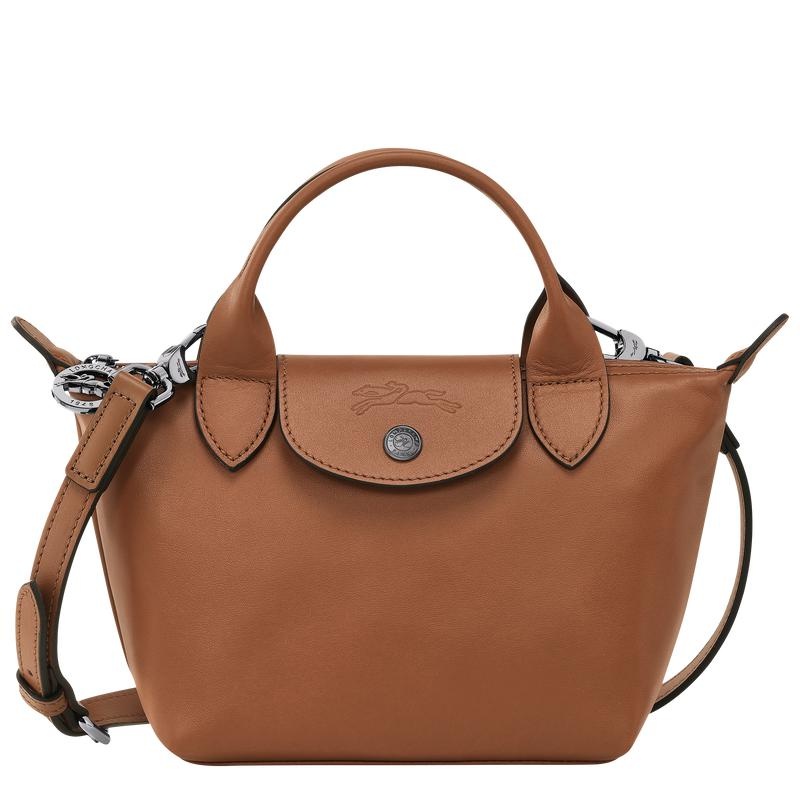 Sac a Main Longchamp Le Pliage Xtra XS Femme Marron | 1428-UHNPD