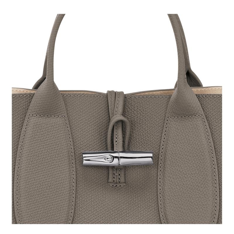 Sac a Main Longchamp Roseau M Femme Grise | 6319-QXKYR