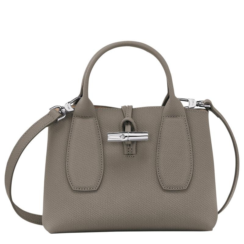 Sac a Main Longchamp Roseau S Femme Grise | 9620-MFASB