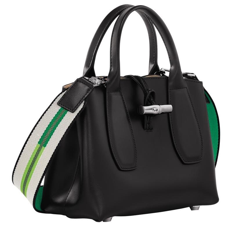 Sac a Main Longchamp Roseau S Femme Noir | 9340-COWMY