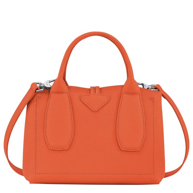 Sac a Main Longchamp Roseau S Femme Orange | 0643-QWORH