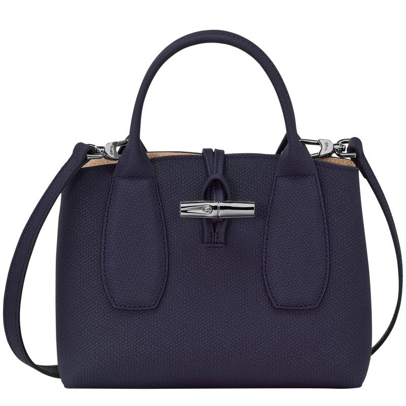 Sac a Main Longchamp Roseau S Femme Violette | 1872-MKGYW