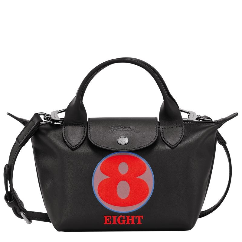 Sac a Main Longchamp x Robert Indiana XS Femme Noir | 6851-SOPUJ