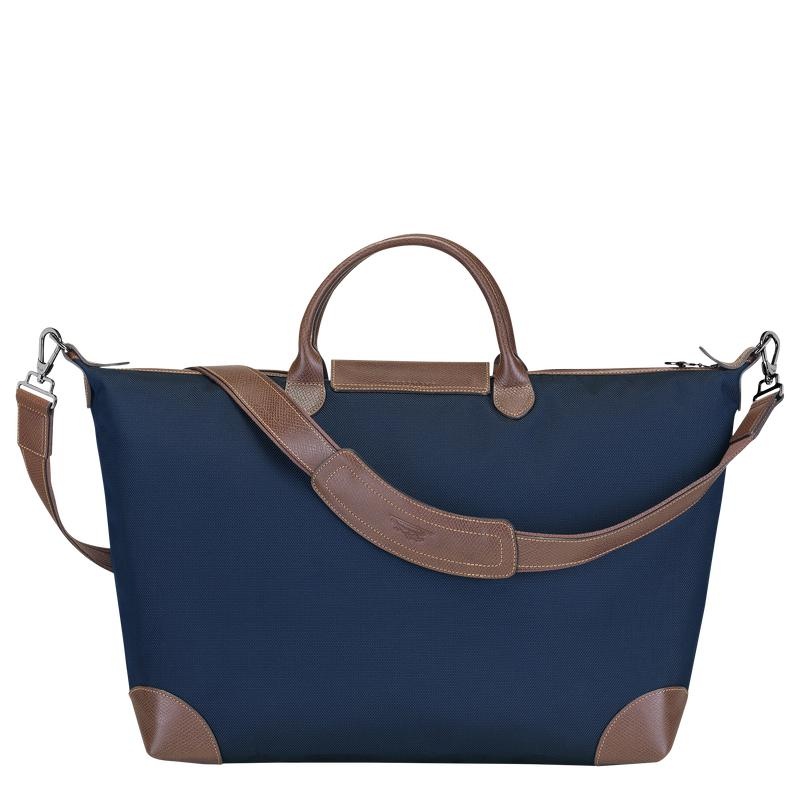 Sac de Voyage Longchamp Boxford S Femme Bleu | 4712-MEABF