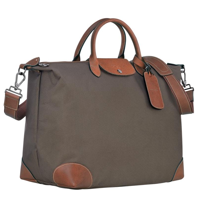 Sac de Voyage Longchamp Boxford S Femme Marron | 3470-VPBXM