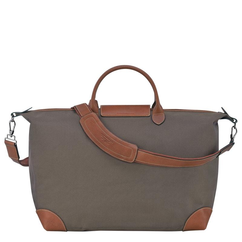 Sac de Voyage Longchamp Boxford S Femme Marron | 3470-VPBXM