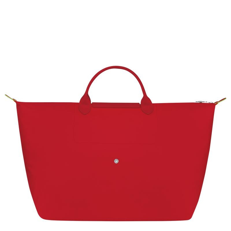 Sac de Voyage Longchamp Le Pliage Green S Femme Rouge | 1249-JPNRA