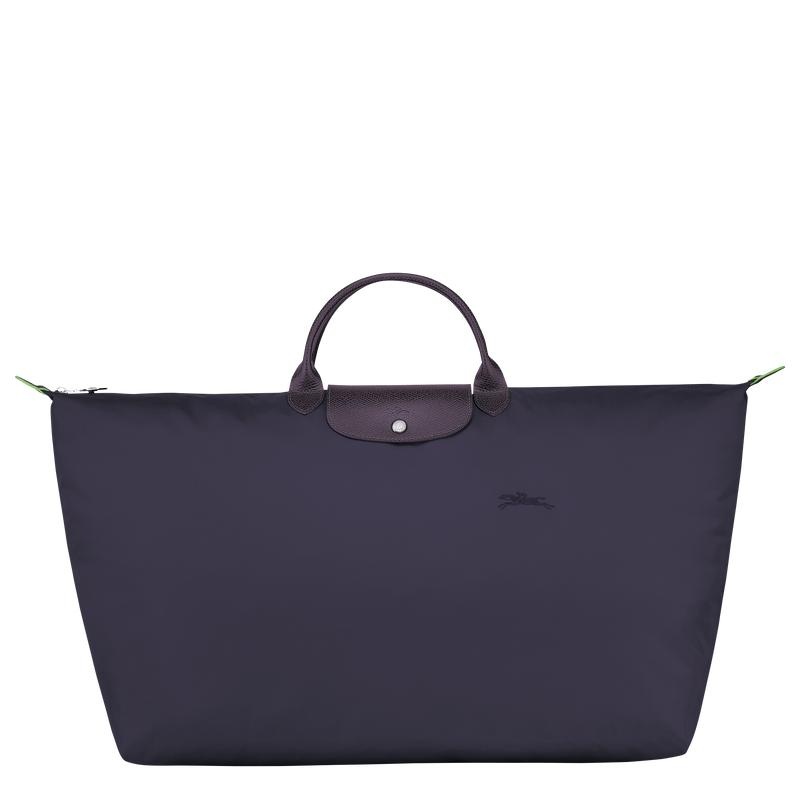 Sac de Voyage Longchamp Le Pliage Green M Femme Violette | 5324-AWRBY