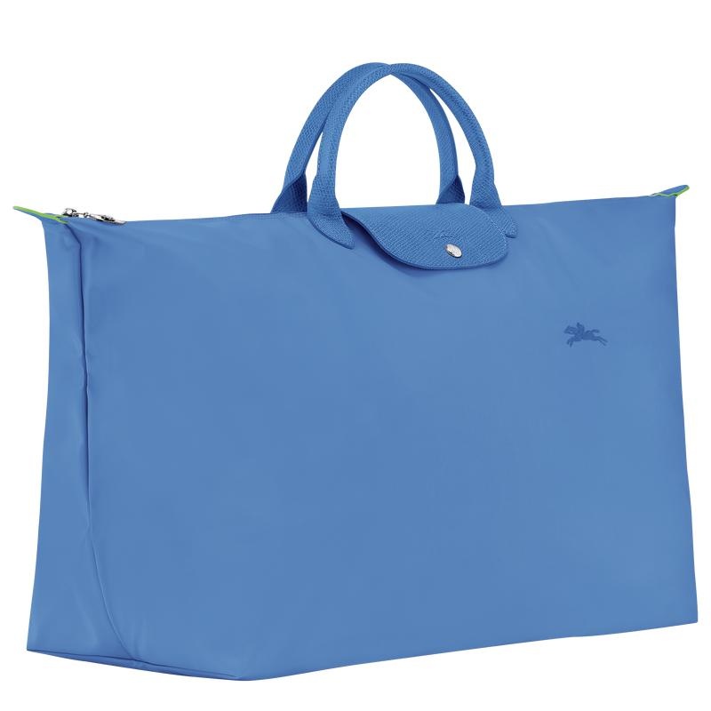 Sac de Voyage Longchamp Le Pliage Green M Femme Bleu | 2916-GCSYN