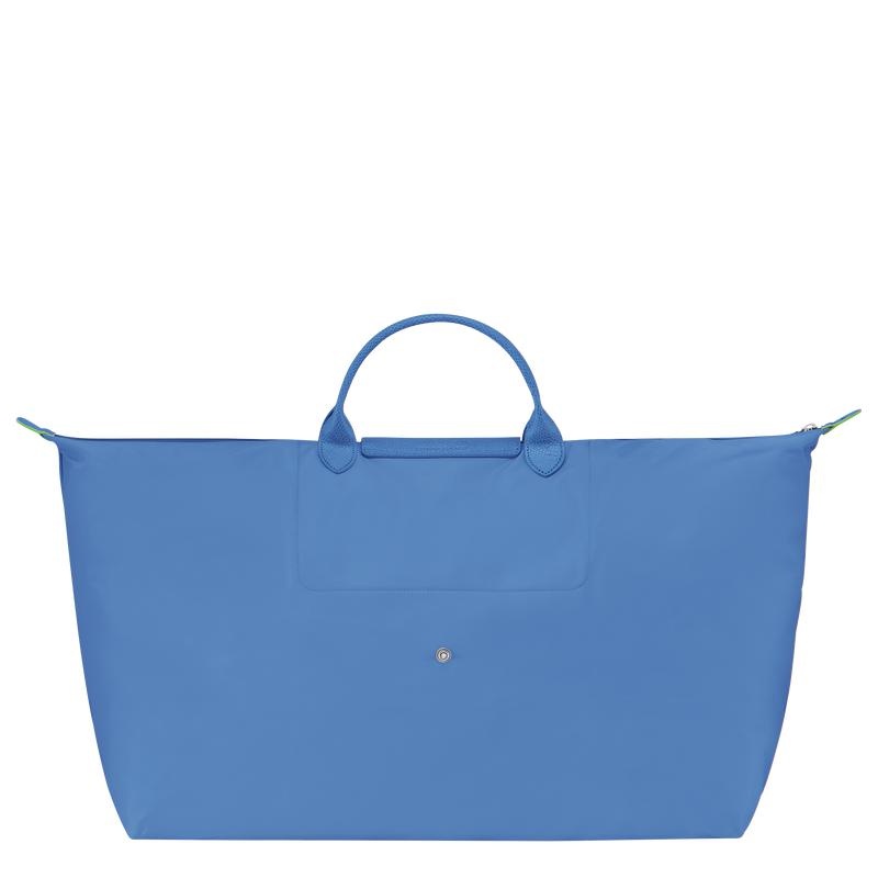 Sac de Voyage Longchamp Le Pliage Green M Femme Bleu | 2916-GCSYN