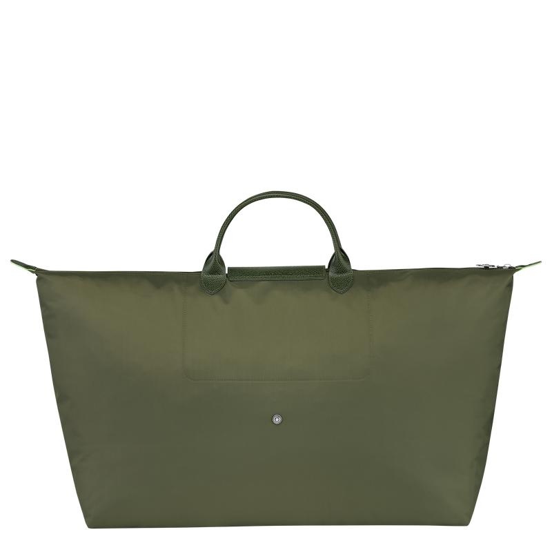 Sac de Voyage Longchamp Le Pliage Green M Femme Vert | 0569-LRWAD