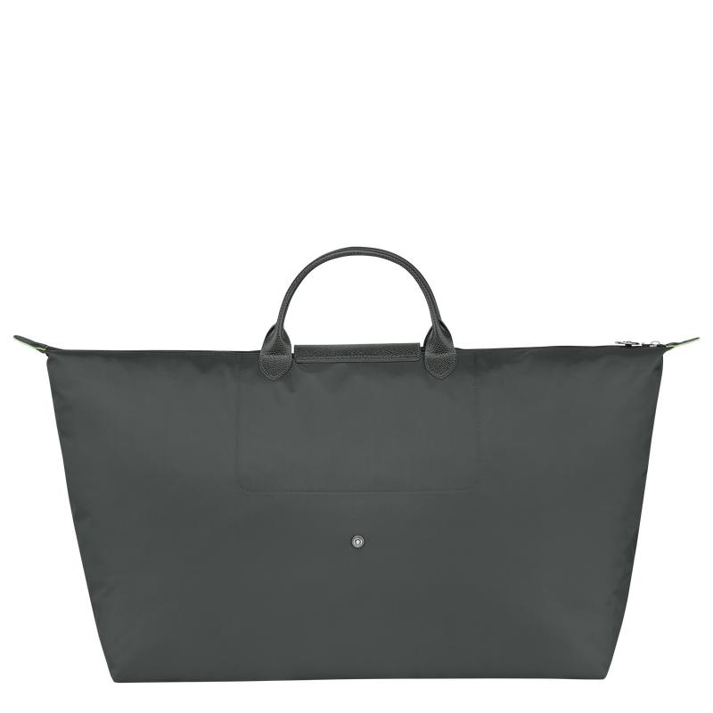 Sac de Voyage Longchamp Le Pliage Green M Femme Grise | 0328-RHQJA