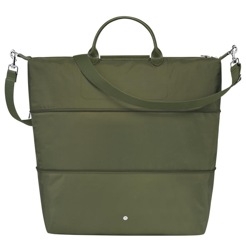 Sac de Voyage Longchamp Le Pliage Green expandable Femme Vert | 5023-RNWAF