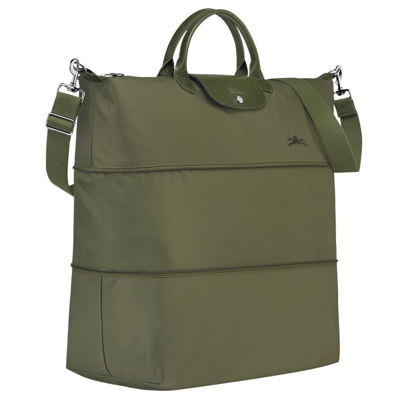 Sac de Voyage Longchamp Le Pliage Green expandable Homme Vert | 8702-XWQRV