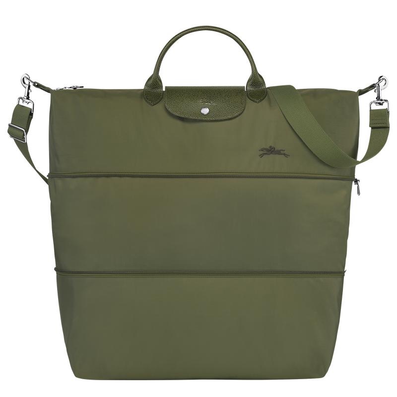 Sac de Voyage Longchamp Le Pliage Green expandable Homme Vert | 8702-XWQRV